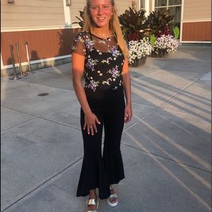 Urban Oufitters Black Top, GOOD condition